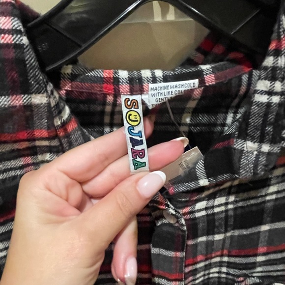 Vintage SOJARA Rutgers Flannel Size M/L - Picture 3 of 4